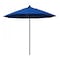 California Umbrella 9' Black Aluminum Market Patio Umbrella, Pacifica Pacific Blue 194061335772 - alternate 1